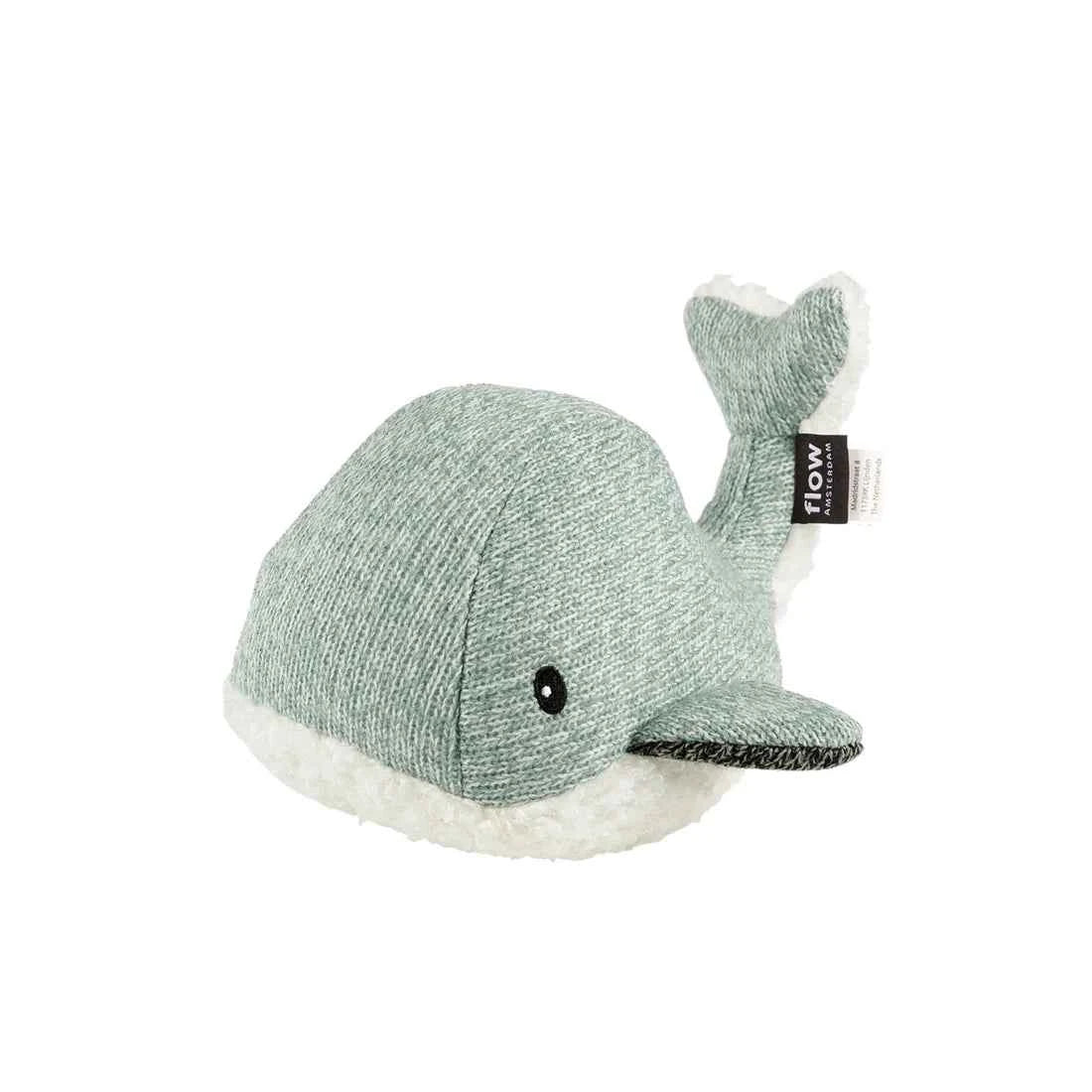 Flow Amsterdam | Moby Groen - Rechargeable Heartbeat Cuddle Toy