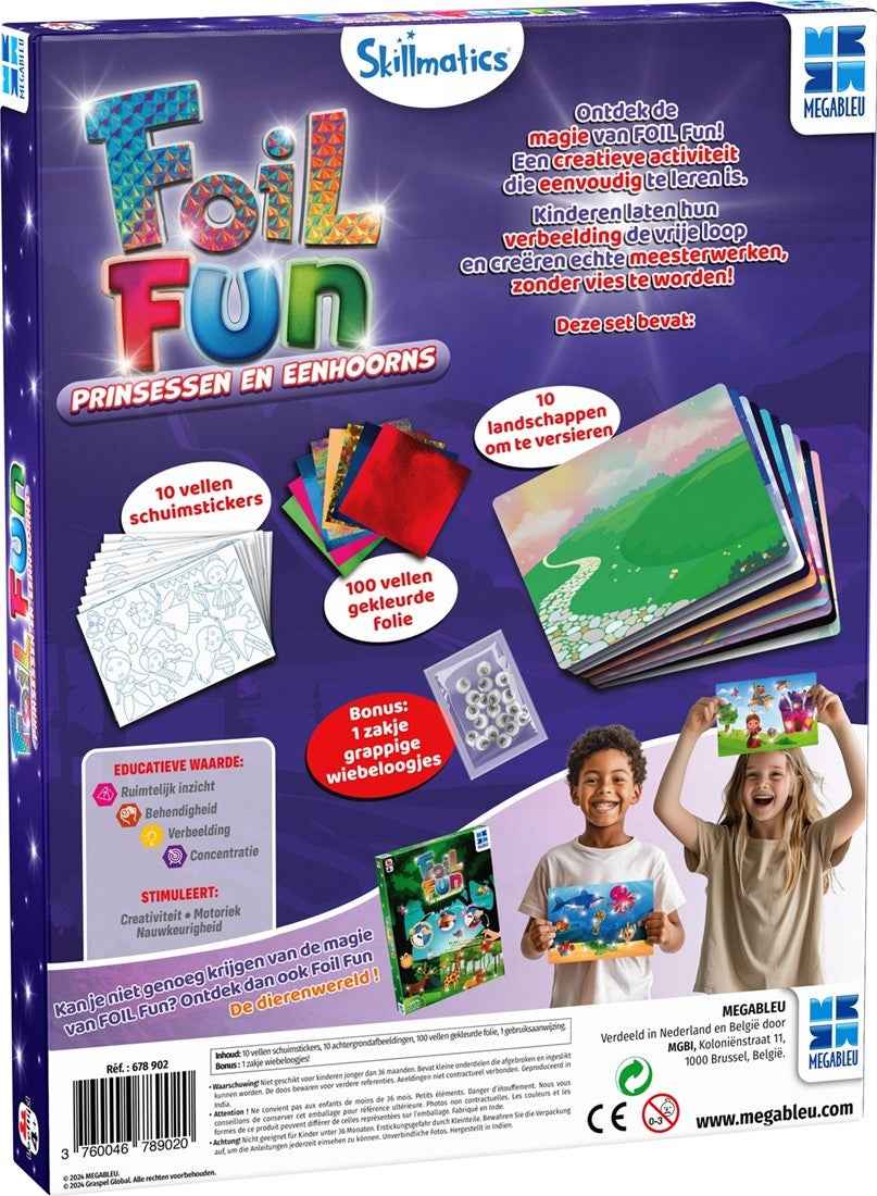 Foil Fun | Prinsessen En Eenhoorns