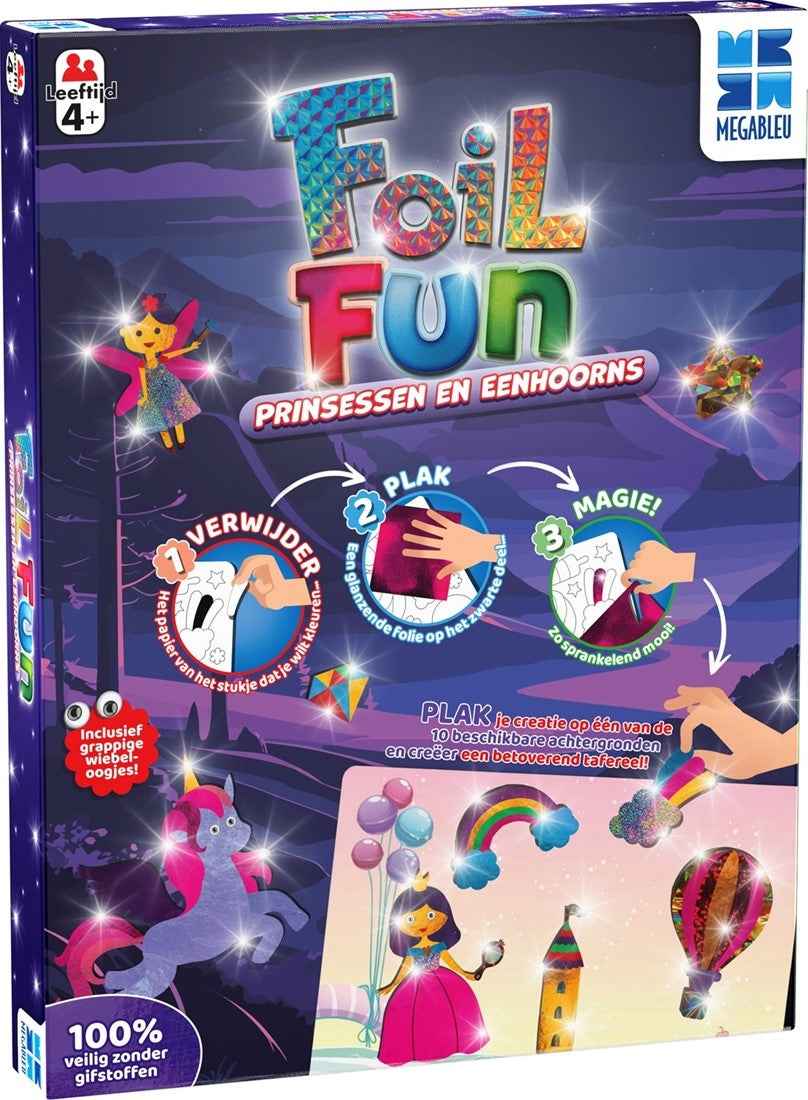 Foil Fun | Prinsessen En Eenhoorns