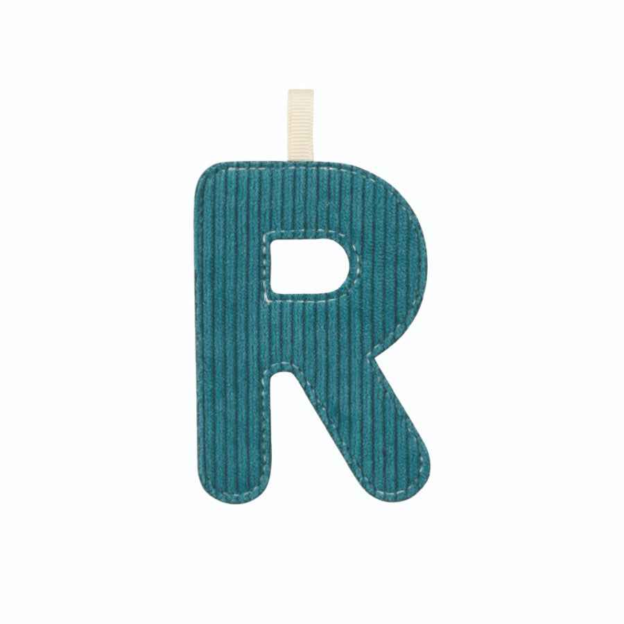 Lilliputiens | Letter R Phosphorescent Fabric