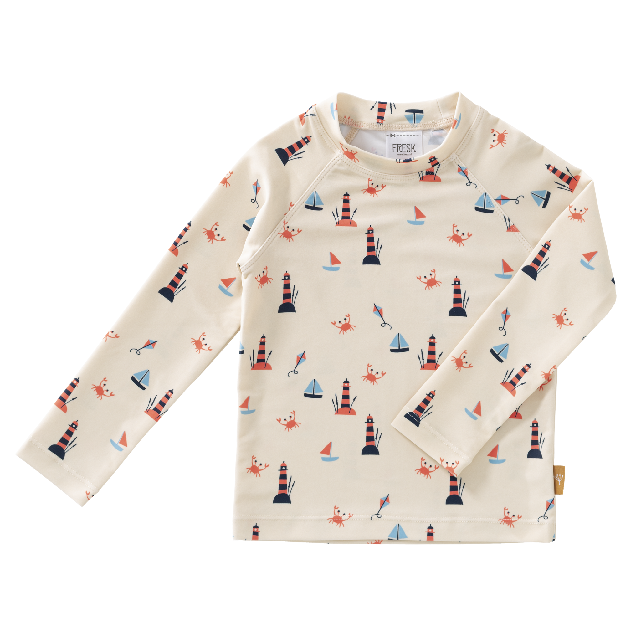 Fresk | UV-T-shirt Met Lange Mouwen Garden Lighthouse