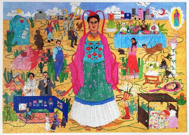 New Mags | The World of Frida Kahlo 1000-Piece Jigsaw Puzzle