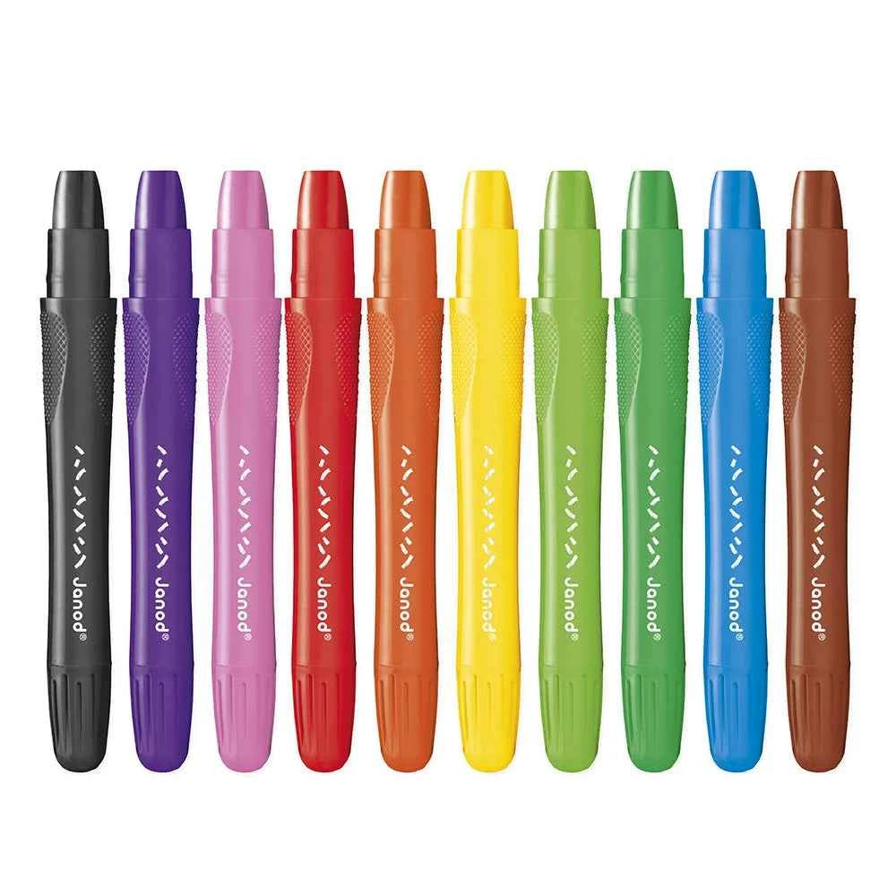 Janod | Gel Crayons x10