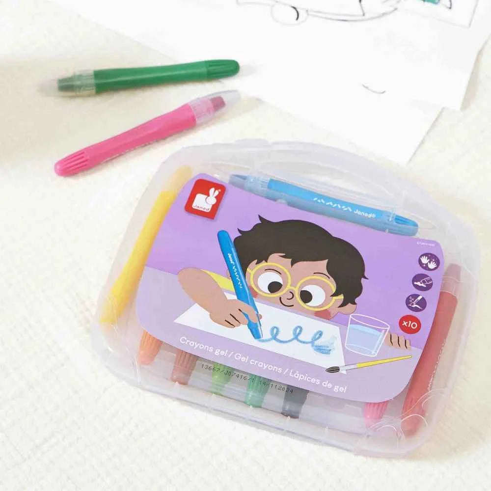 Janod | Gel Crayons x10