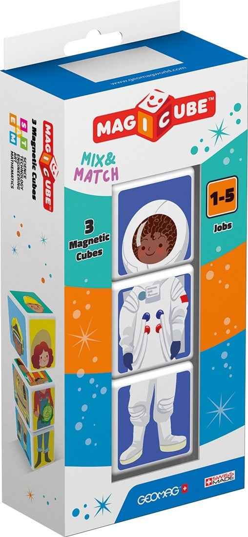 Geomag | Magicube Mix & Match Jobs 3 Pieces