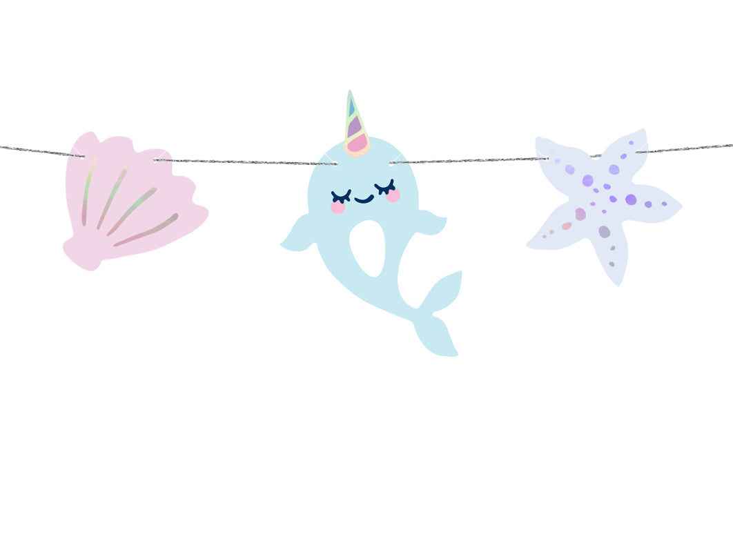 Party Deco Slinger walvis