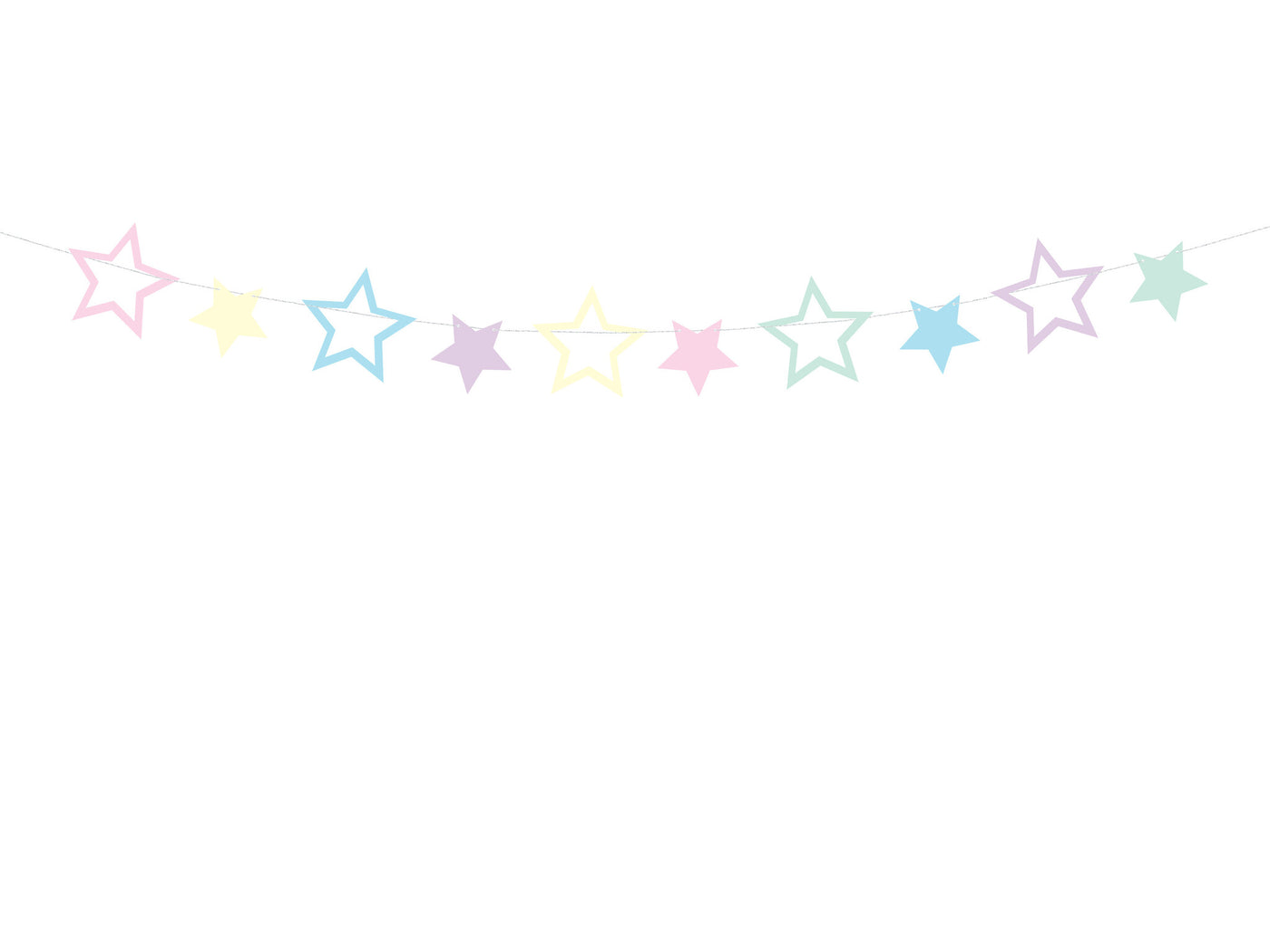 Party Deco Slinger Unicorn/Sterren