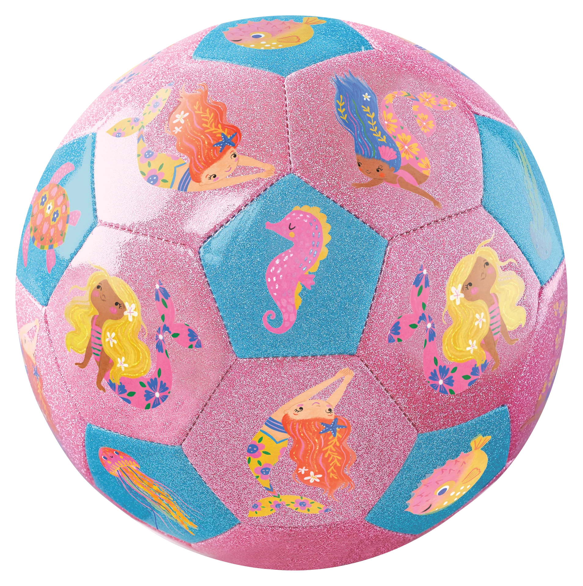 Crocodile Creek | Glitter Voetbal Zeemeermin 18 cm