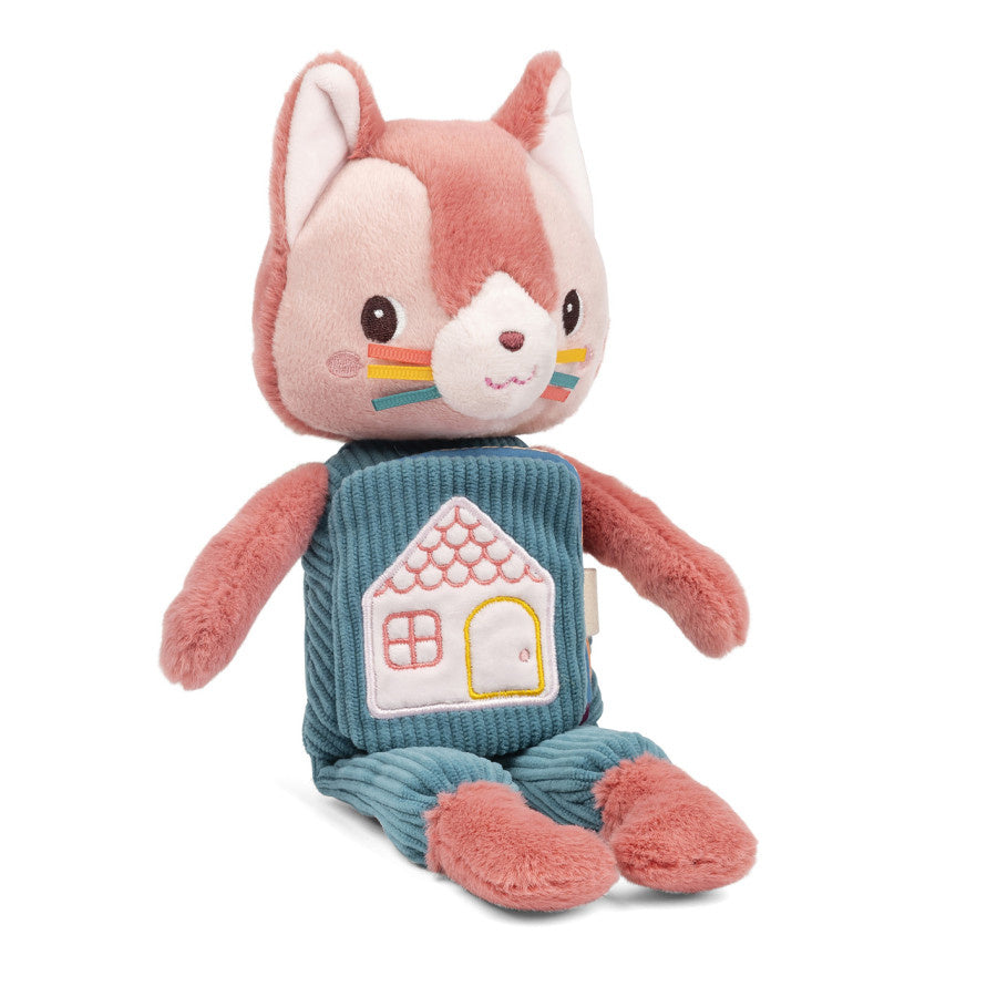 Lilliputiens | Jeanne De Kat Glow-In-The-Dark Pluche En Stoffen Boek