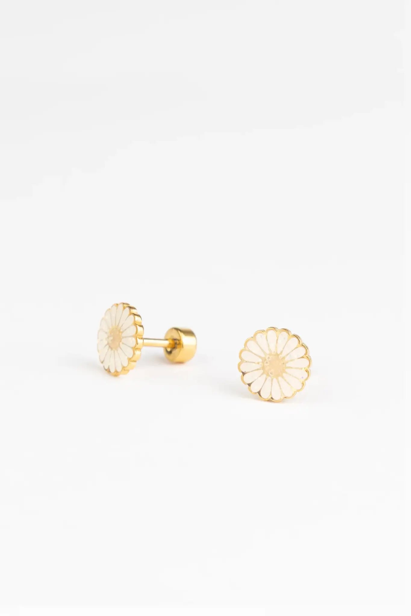 Mrs Ertha | Oorbellen Golden Daisy