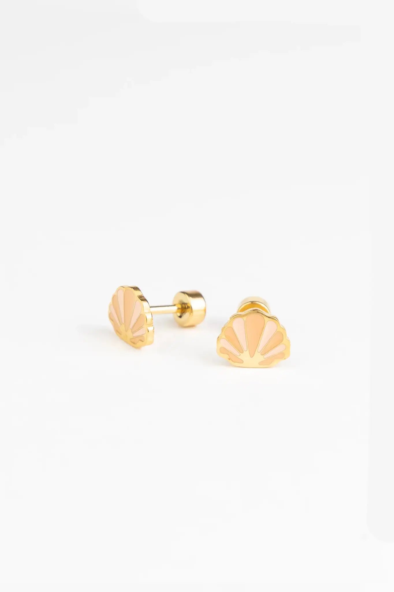 Mrs Ertha | Oorbellen Golden Shell