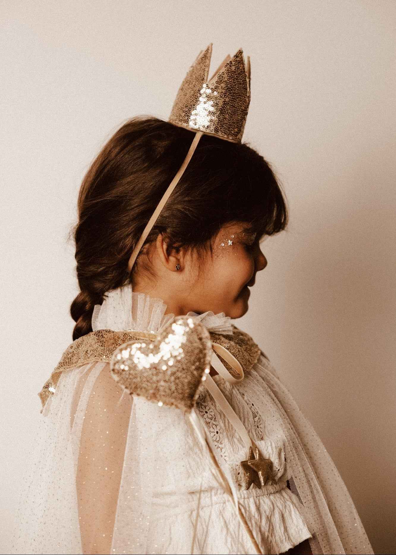 Mrs Ertha | The Golden Queen Queen Disguise Kroonhoofdband 3 - 6 Jaar