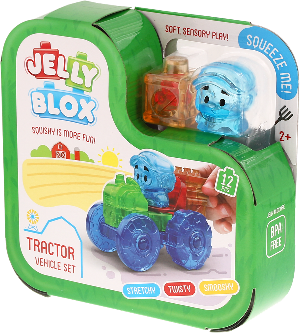 Goliath | Jelly Blox Tractor Vehicle Set