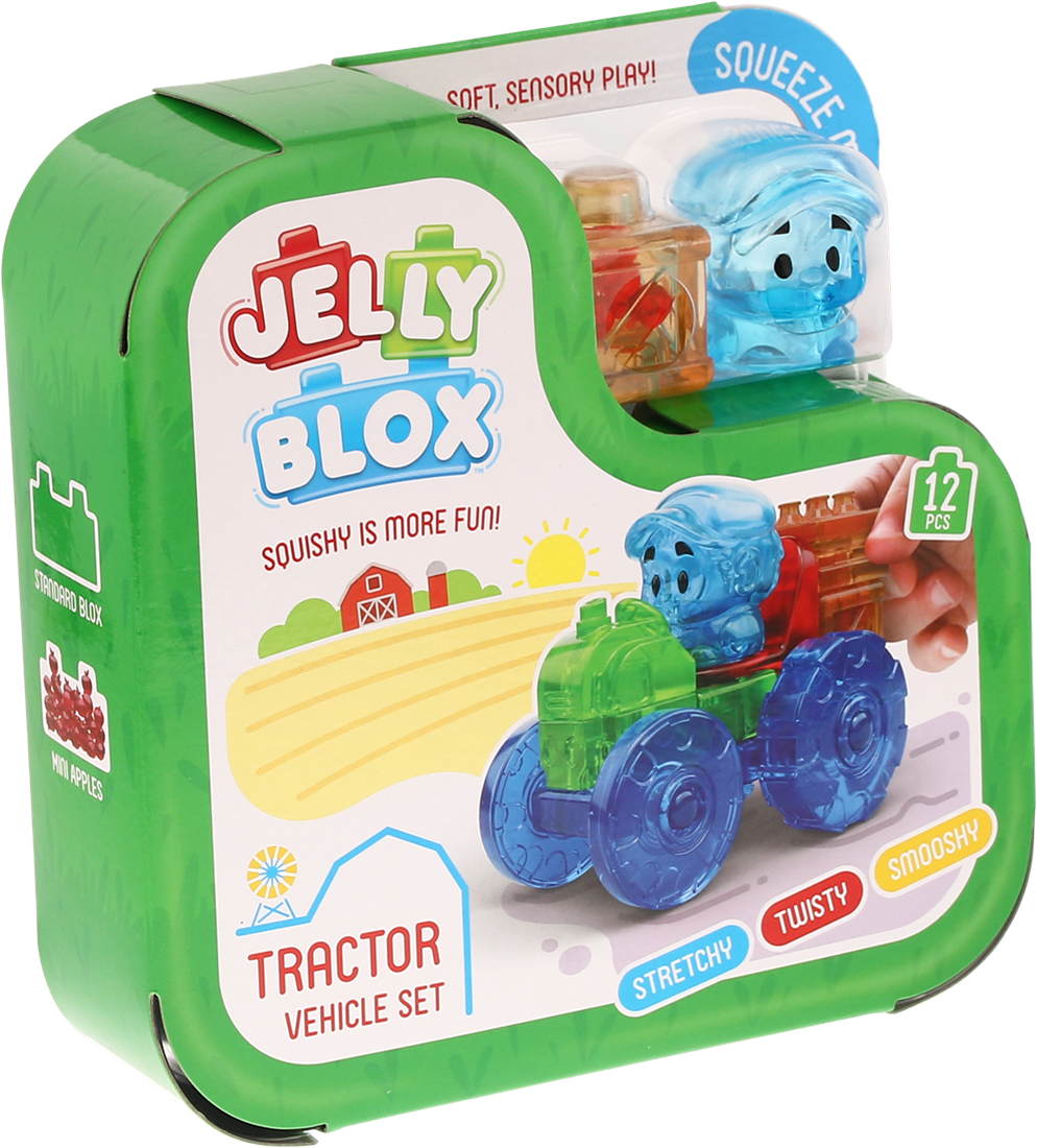 Goliath | Jelly Blox Tractor Vehicle Set