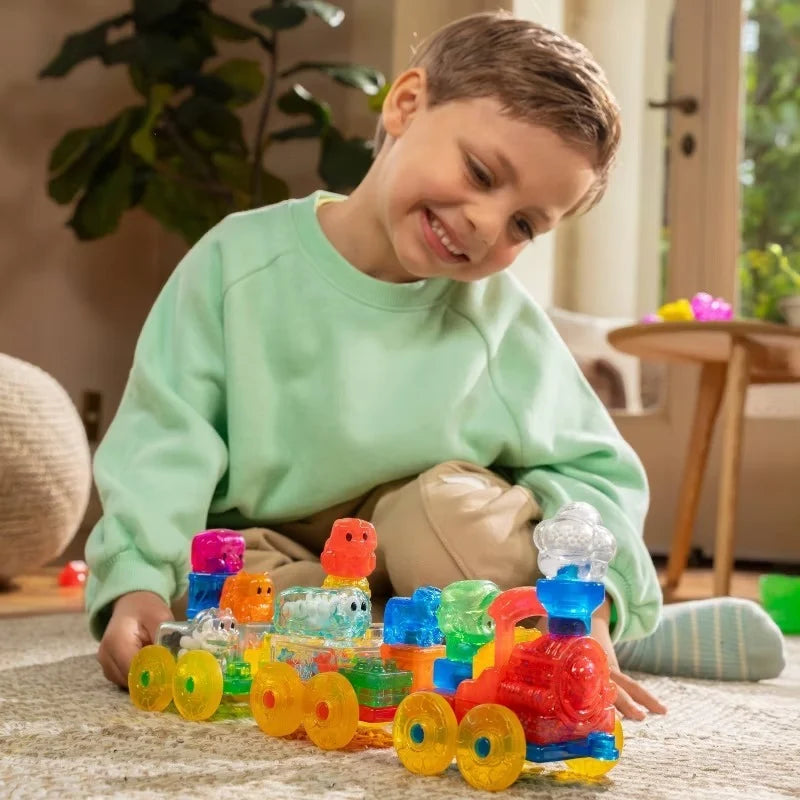 Jelly Blox | train à écraser