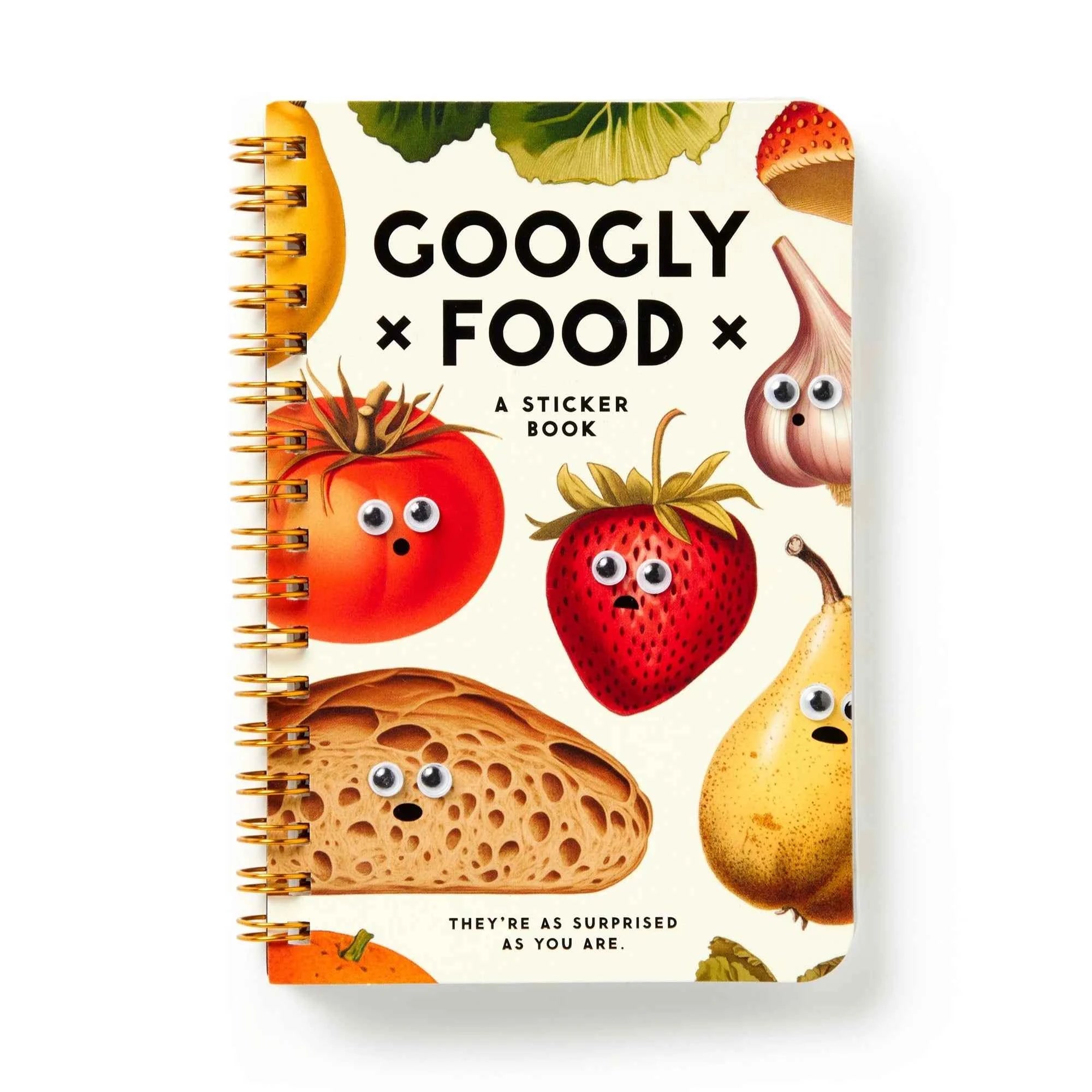 New Mags | Googly Food Sticker Book