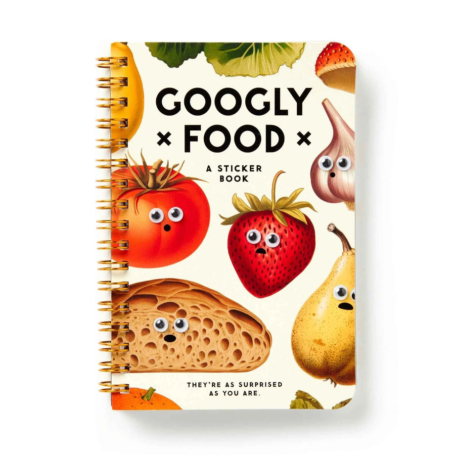 New Mags | Googly Food Sticker Book