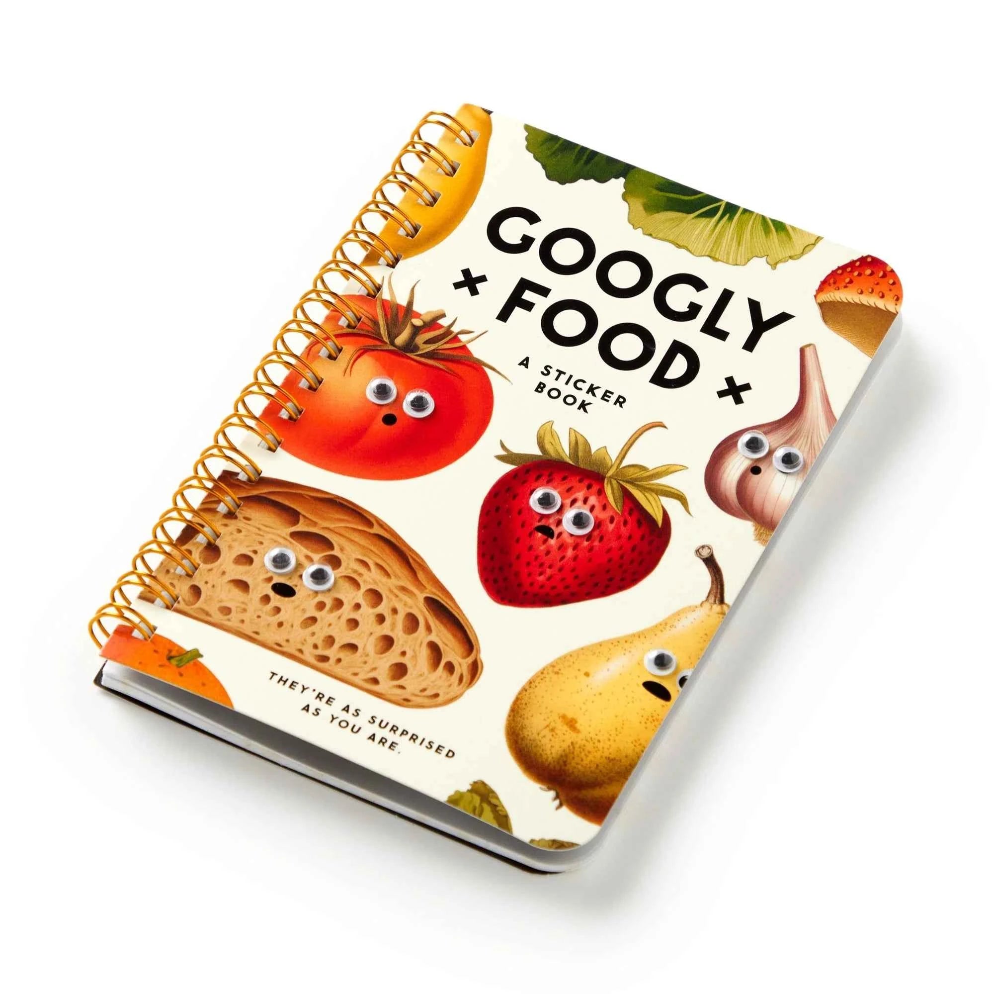 New Mags | Googly Food Sticker Book