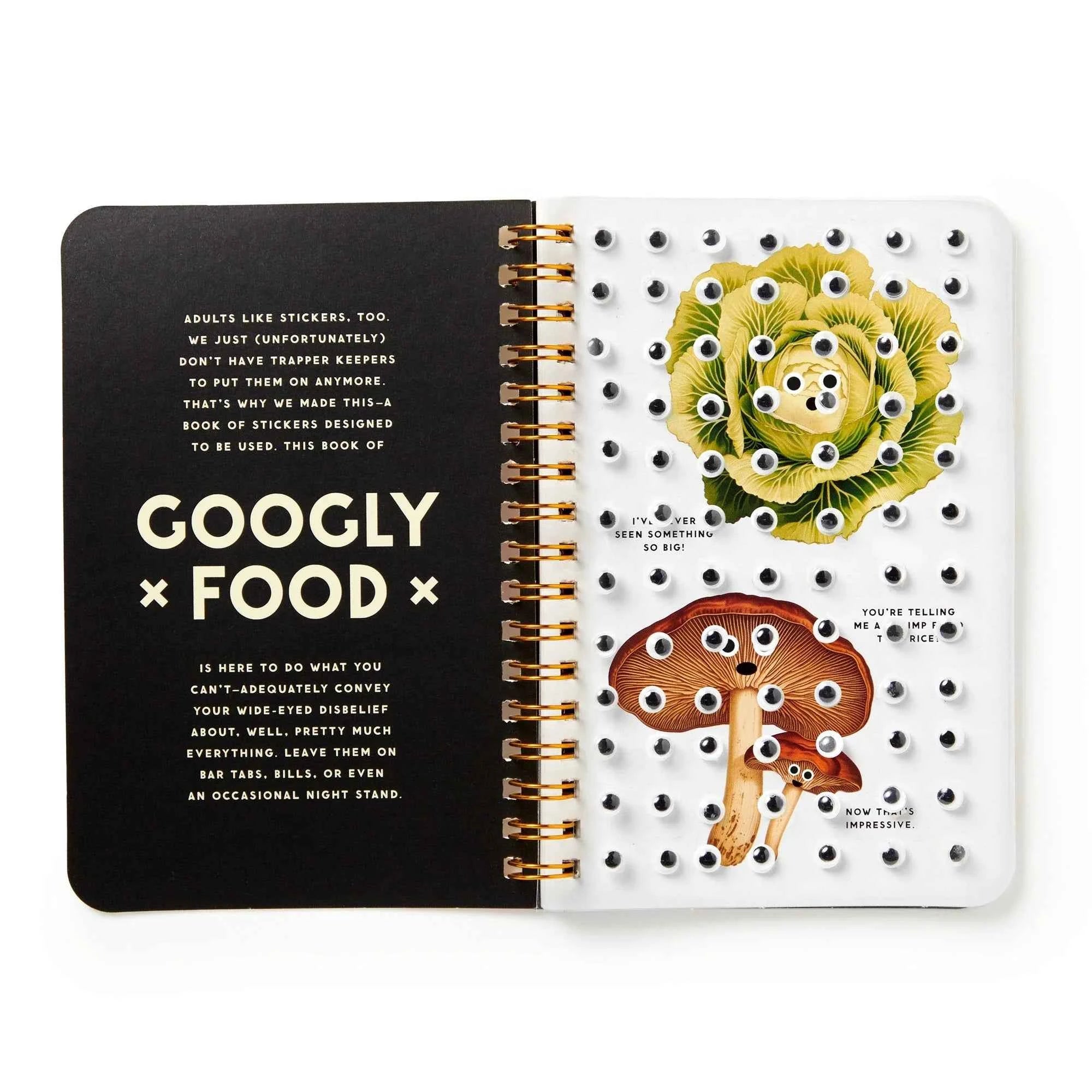 New Mags | Googly Food Sticker Book
