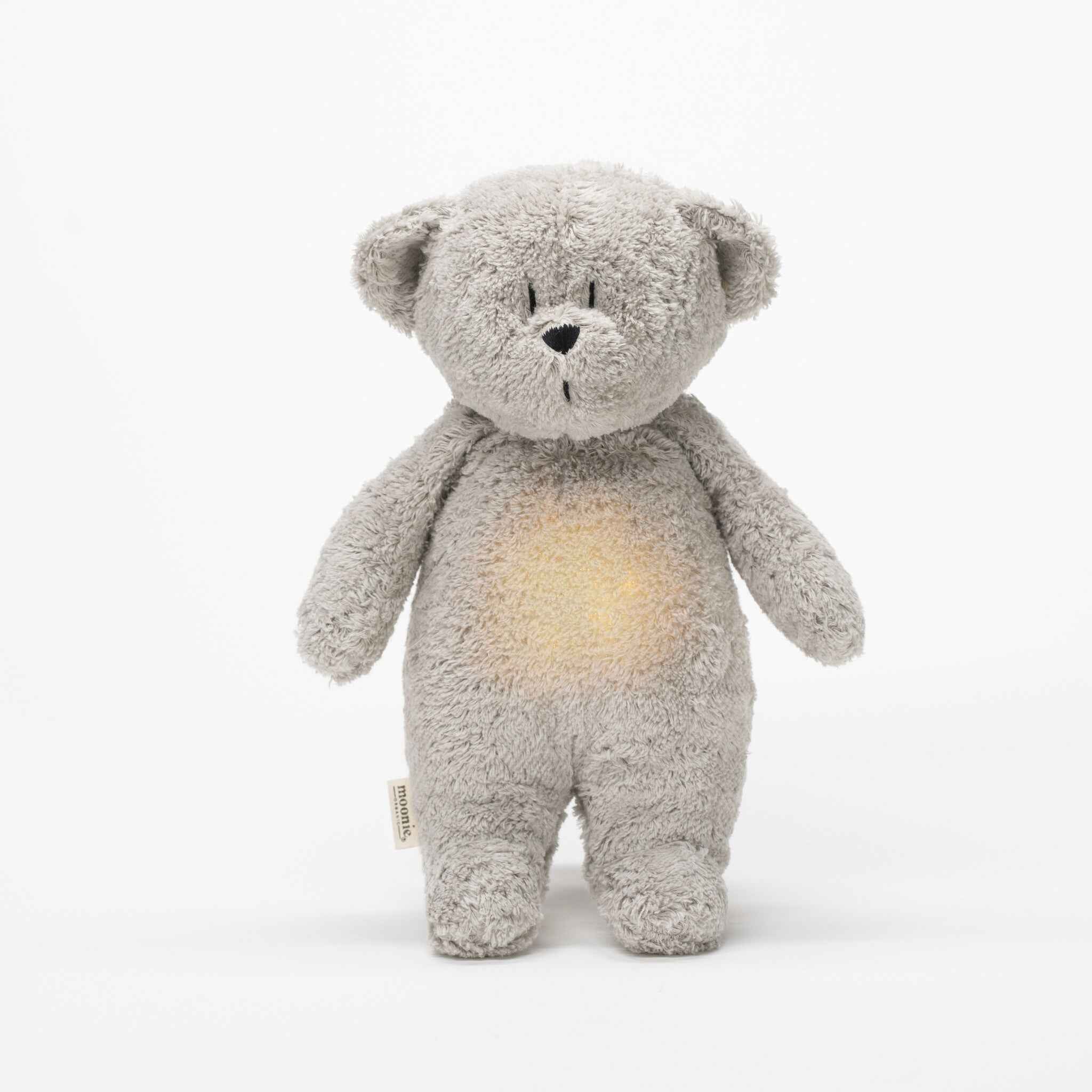 Moonie 2.0 | Gray - Biologische Beer Met Lamp