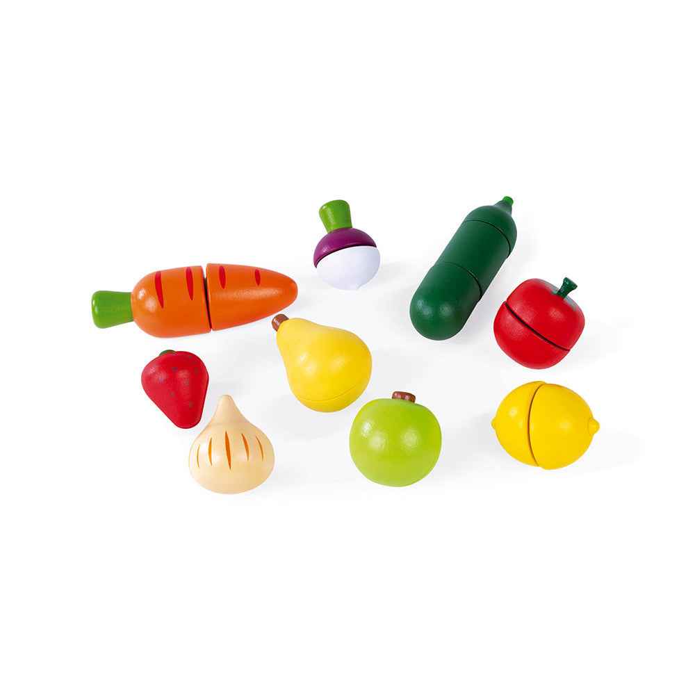 Janod | Veggies & Fruit Green Market Maxi Set