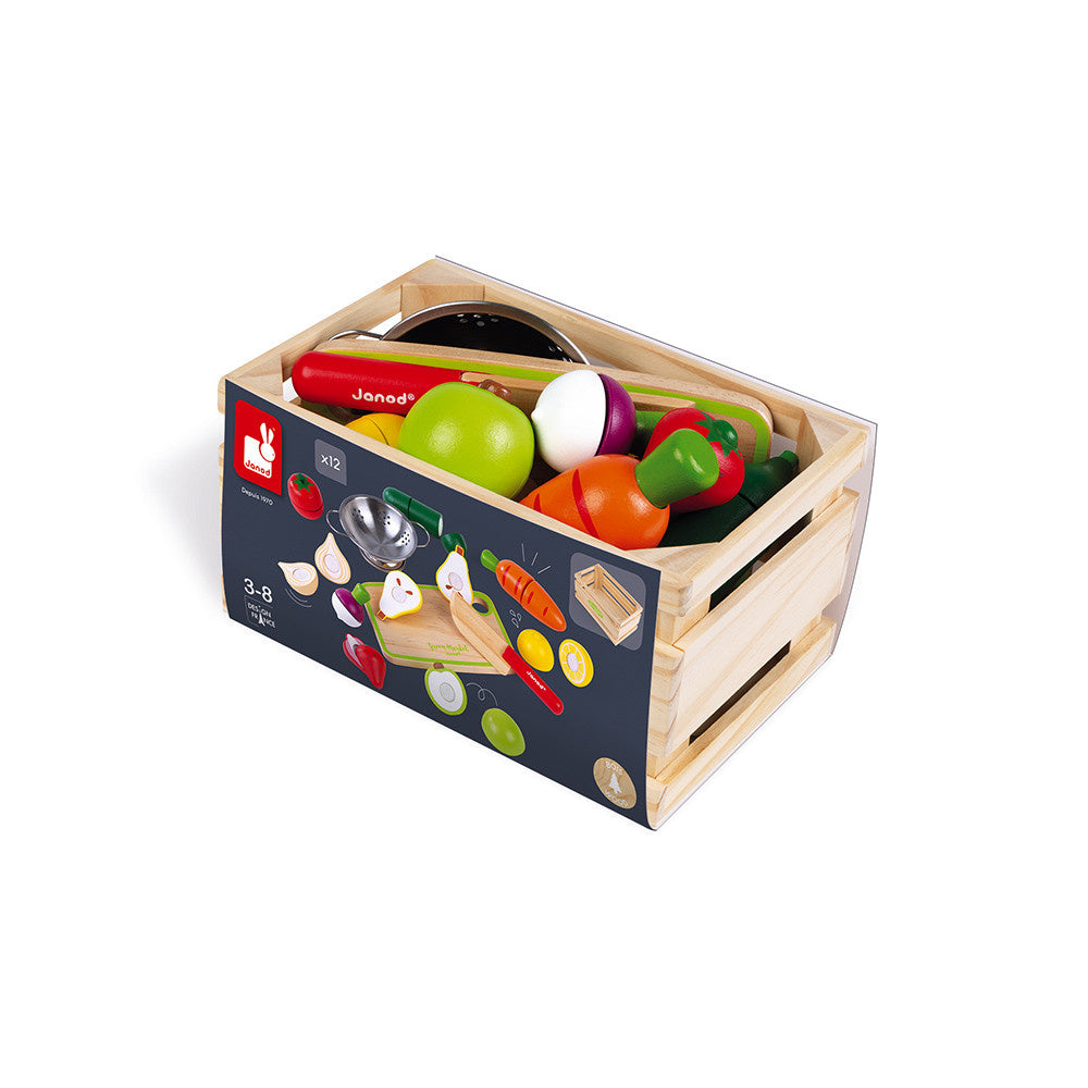 Janod | Groenten & Fruit Groene Markt Maxi Set
