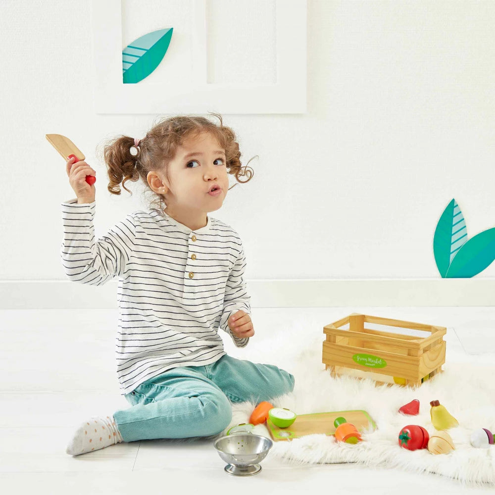 Janod | Groenten & Fruit Groene Markt Maxi Set