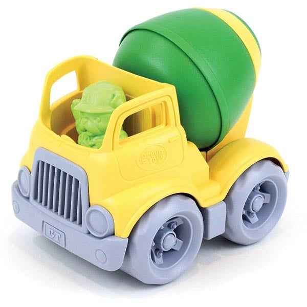Green Toys Yellow Concrete Mixer Truck