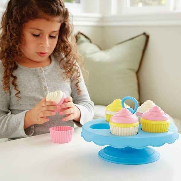 Green Toys cupcake set