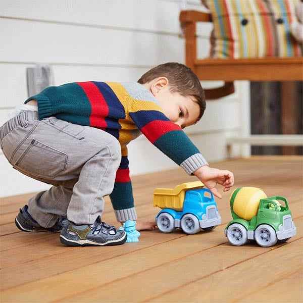 Green Toys Yellow Concrete Mixer Truck