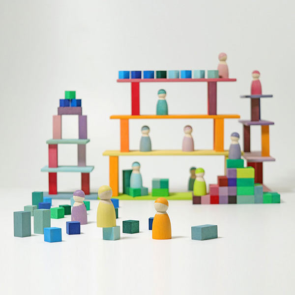 Grimm's | blokken piramide klein