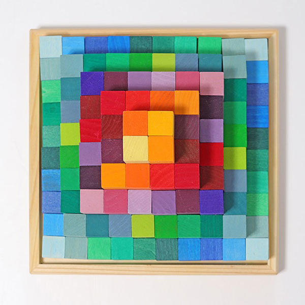 Grimm's | blokken piramide klein