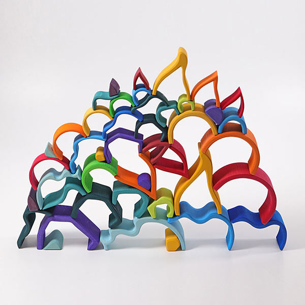 Grimm's | blokken piramide klein
