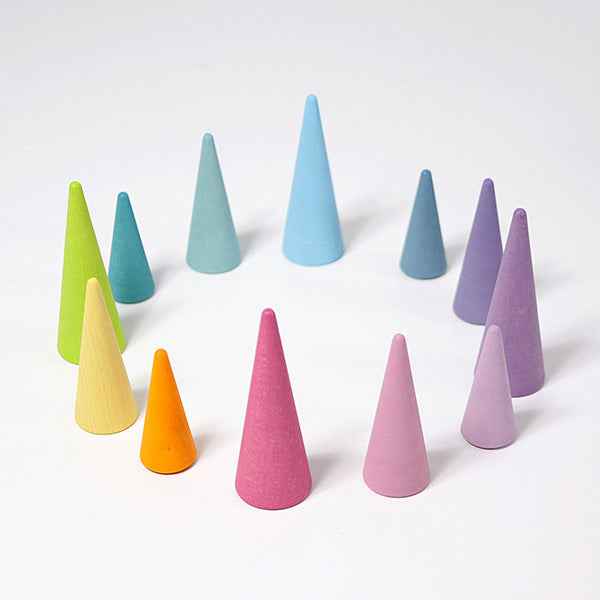 Grimm's Rainbow Forest Pastel - set of 12