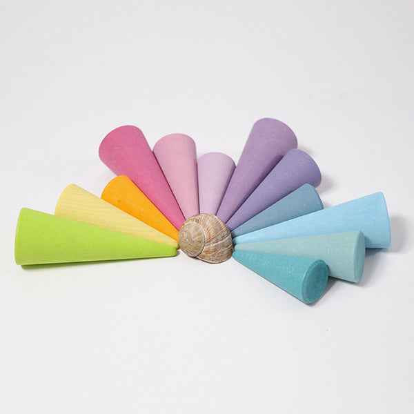 Grimm's Rainbow Forest Pastel - set of 12