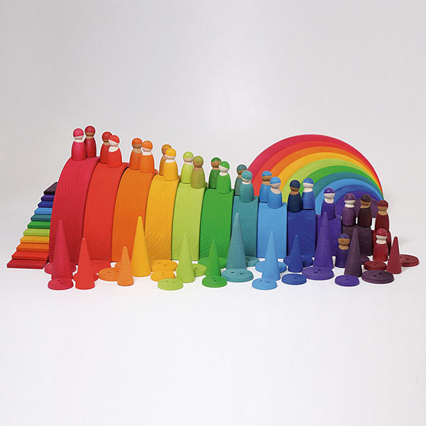 Grimm's | regenboog bouwplaten