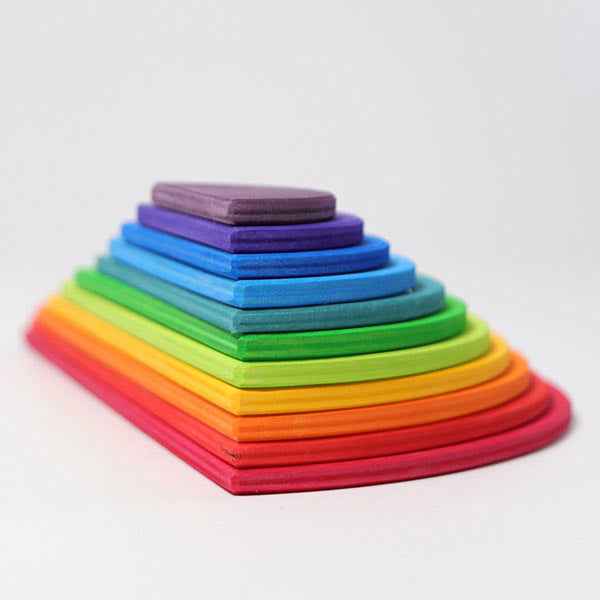 Grimm's regenboog halve cirkels