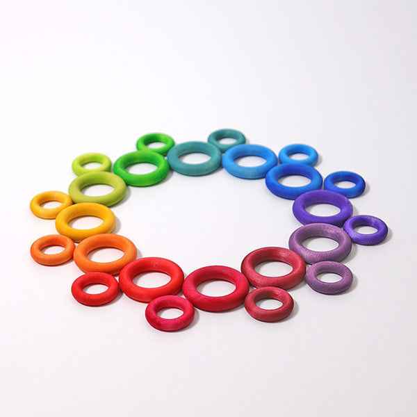 Grimm's rainbow rings