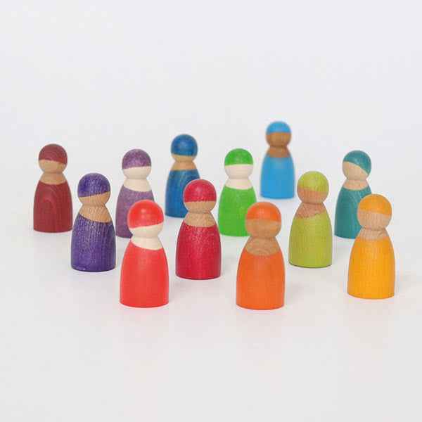 Grimm's regenboog vrienden 12 stuks
