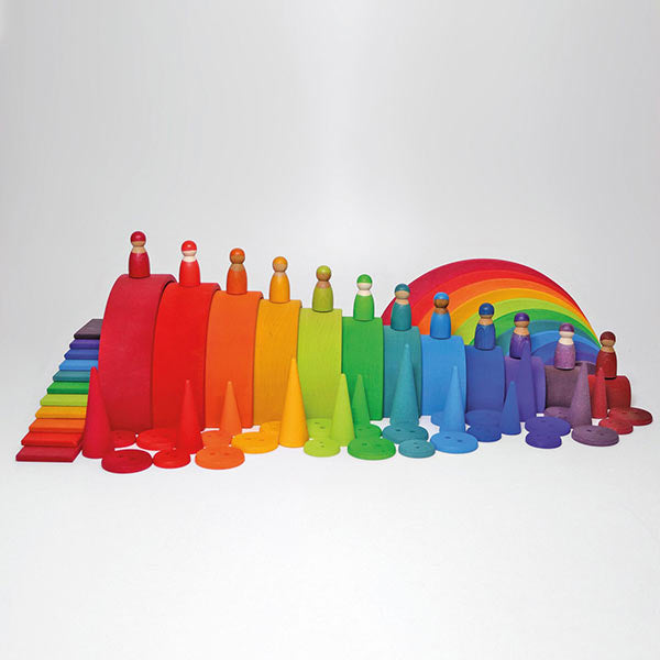 Grimm's | regenboog vrienden 12 stuks