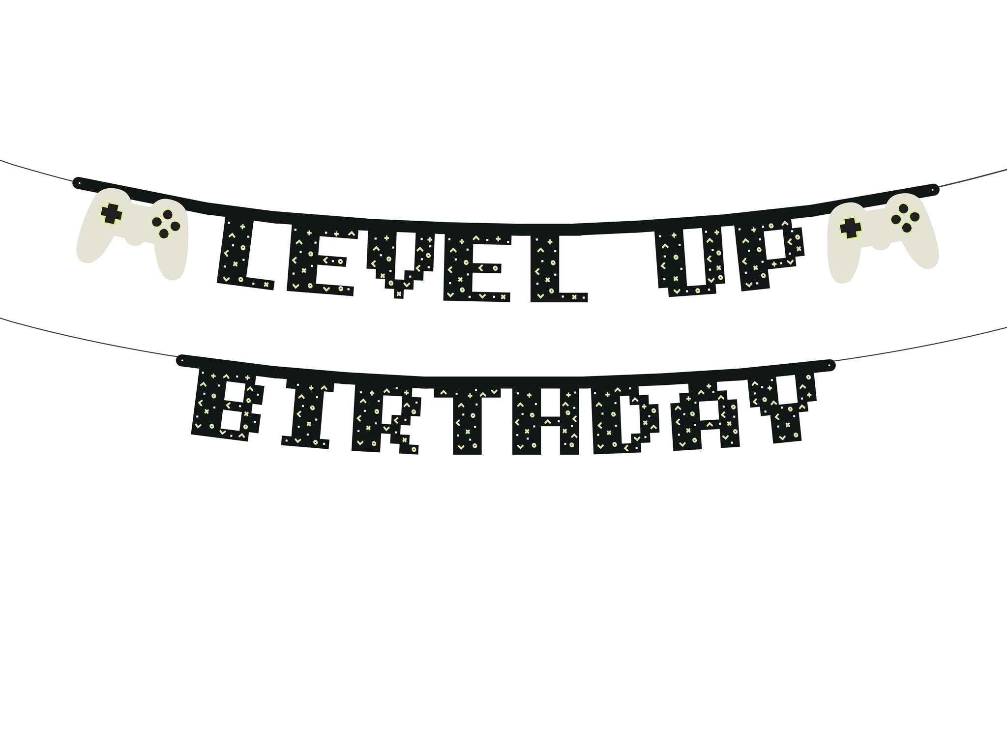 Party Deco Banner - Level Up
