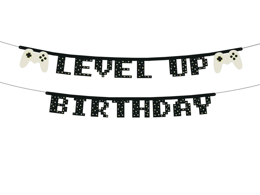 Party Deco Banner - Level Up