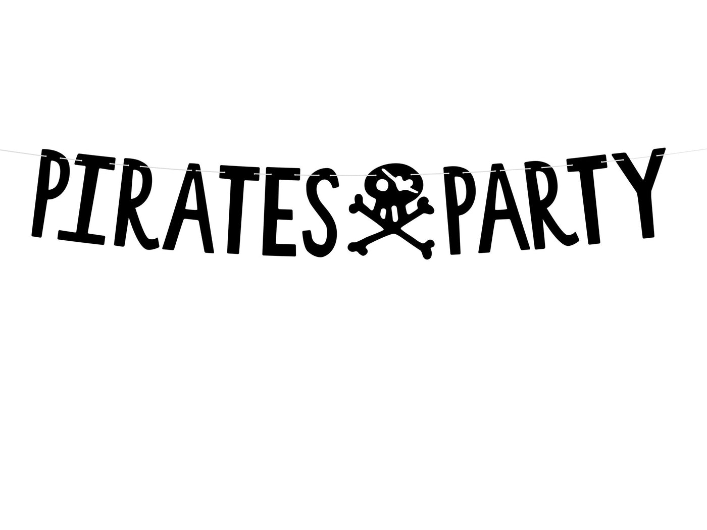 Party Deco Banner Piraten