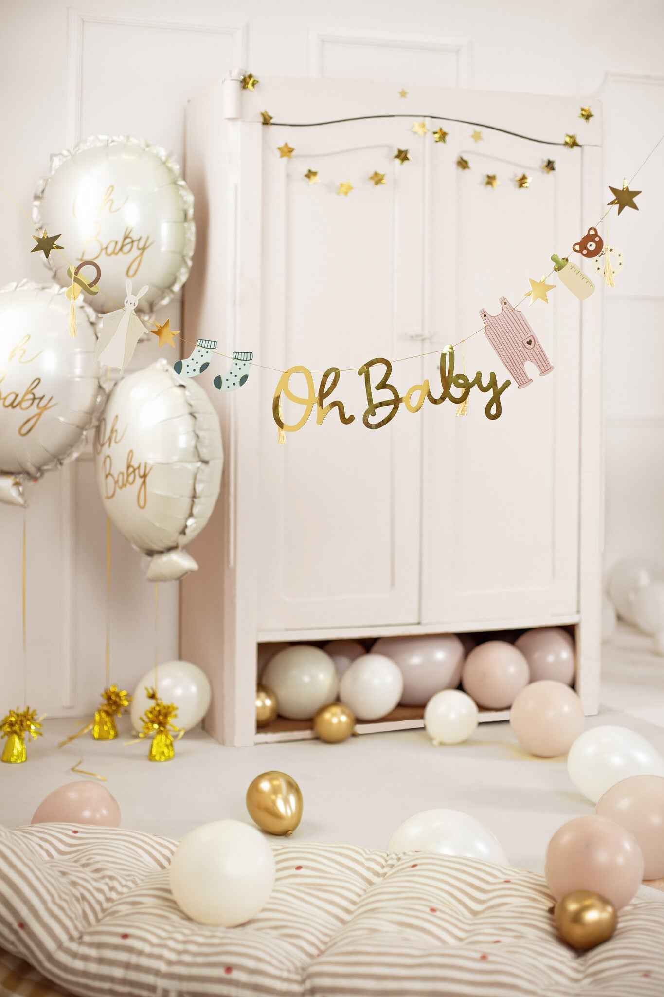 Party Deco Banner Oh Baby