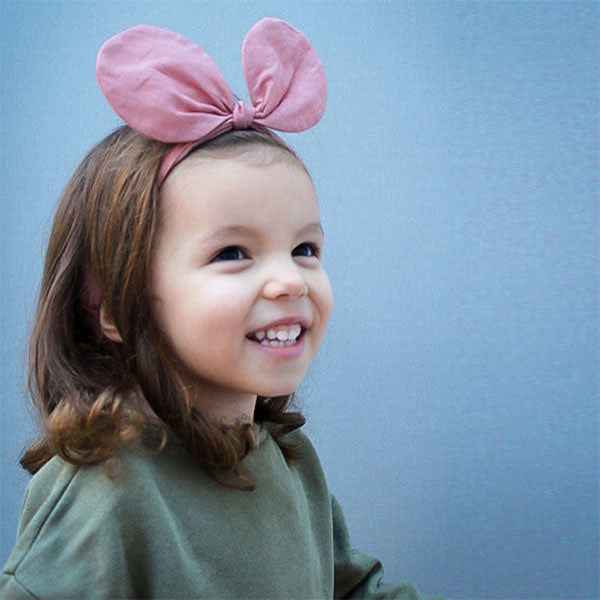 Headband - Minnie Bow Bando Coral - Mimi and Lula