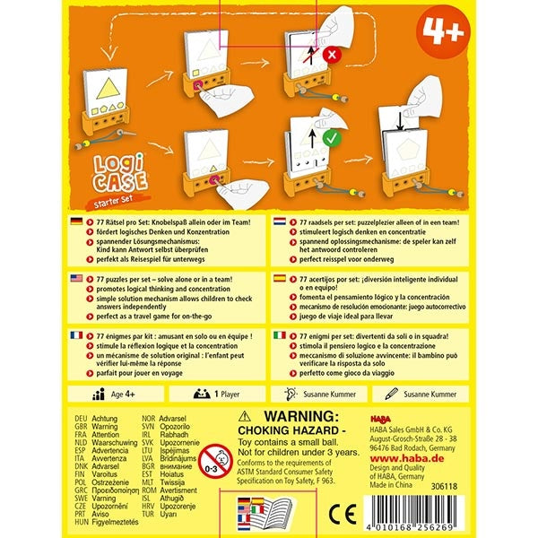 Haba | Denkspel LogiCASE Starter Set 4+