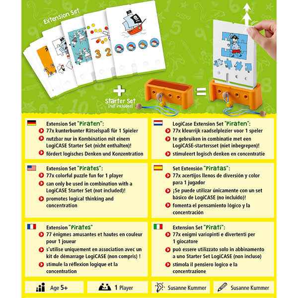 Haba | Denkspel LogiCASE Uitbreidingset Piraten 5+