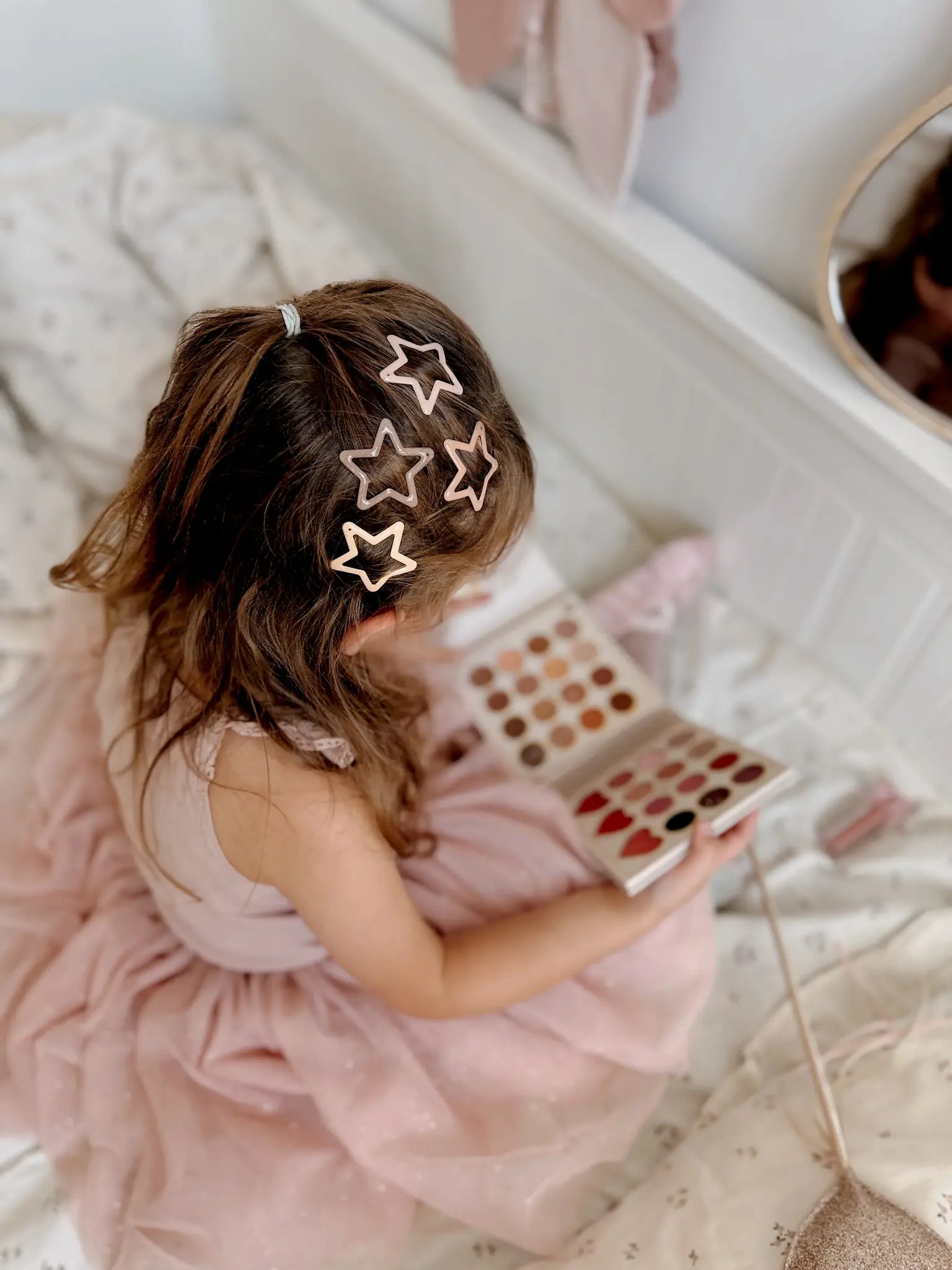 Mrs Ertha | Glitter Starlight Haarspeldjes Multicolor