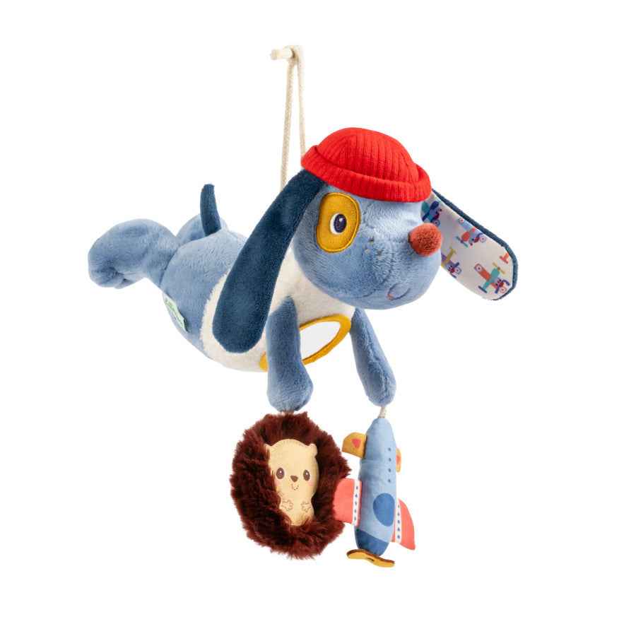 Lilliputiens | Jules Acti-Nomade Hangende Hond Knuffel