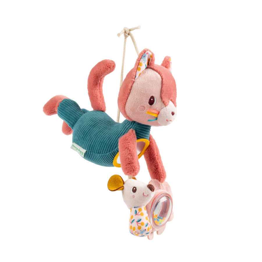 Lilliputiens | Jeanne Acti-Nomade Hangende Kat knuffel